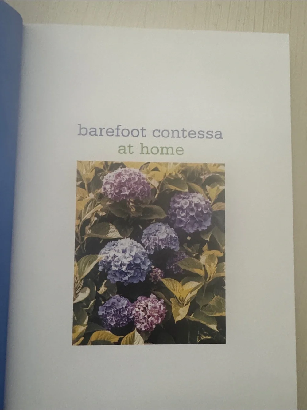 Barefoot contessa at home by Ina Garten cookbook-like new condition